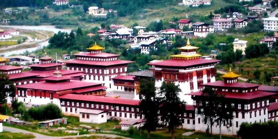 Temple in the Bumthang valley