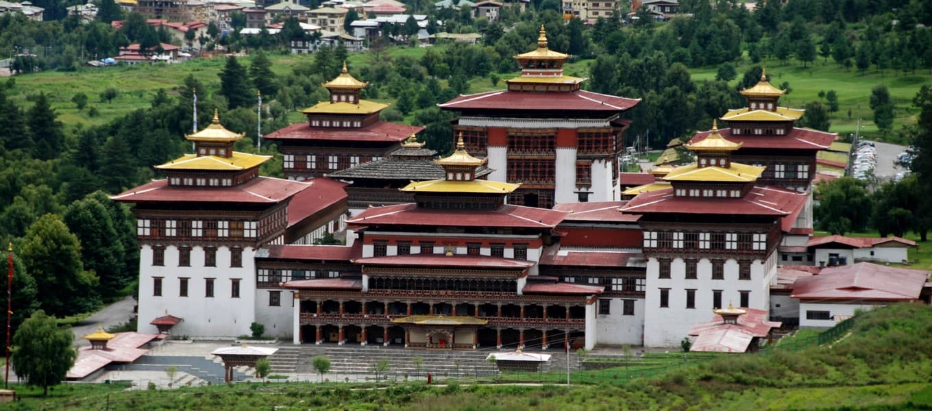 Trongsa Dzong in central Bhutan