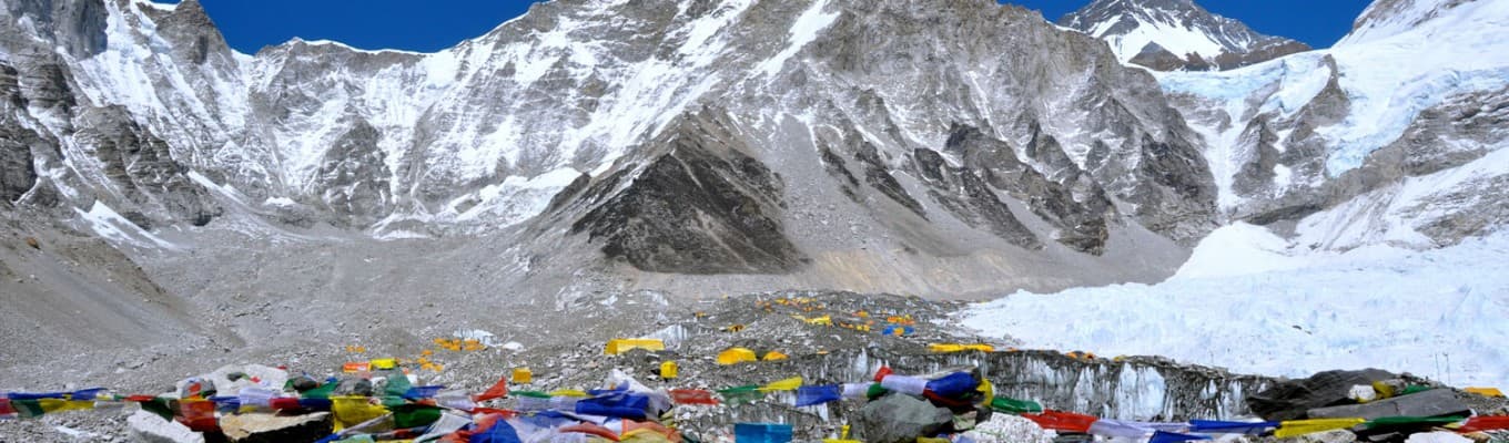Everest region Himalayan peaks
