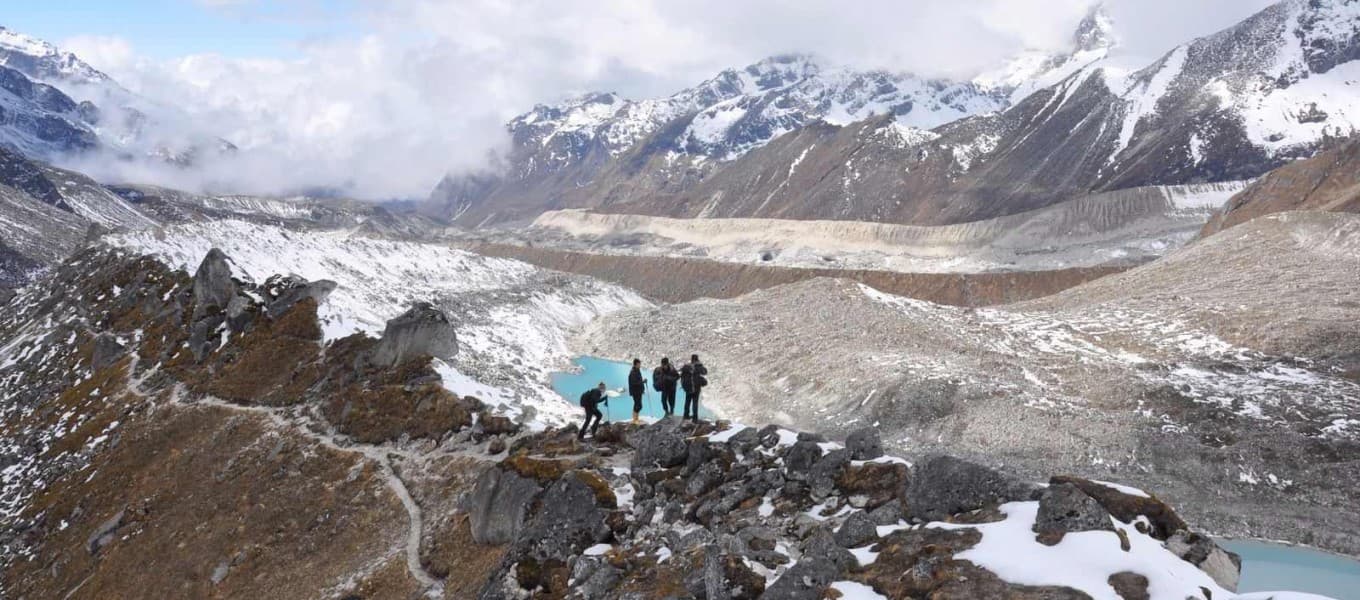 Kanchenjunga seen from the Goecha La trek in West Sikkim