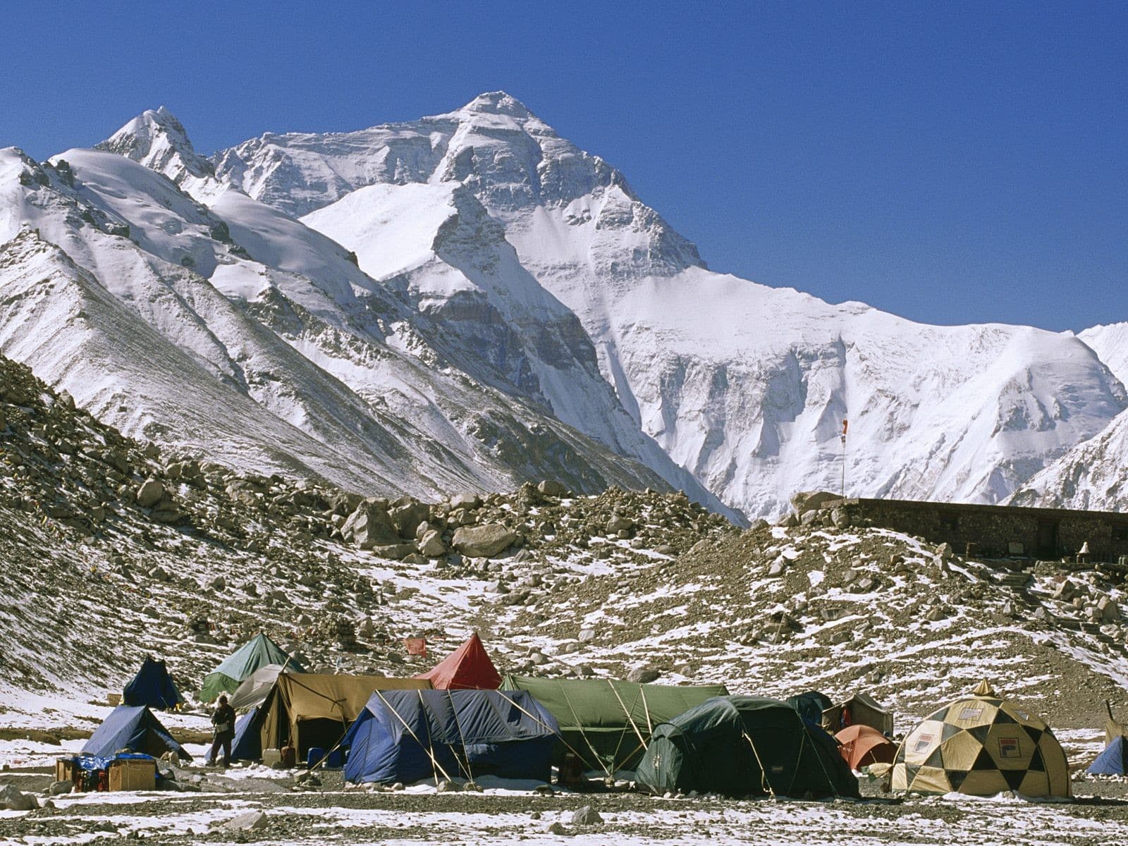 High pastures of the Kharta valley below Everest