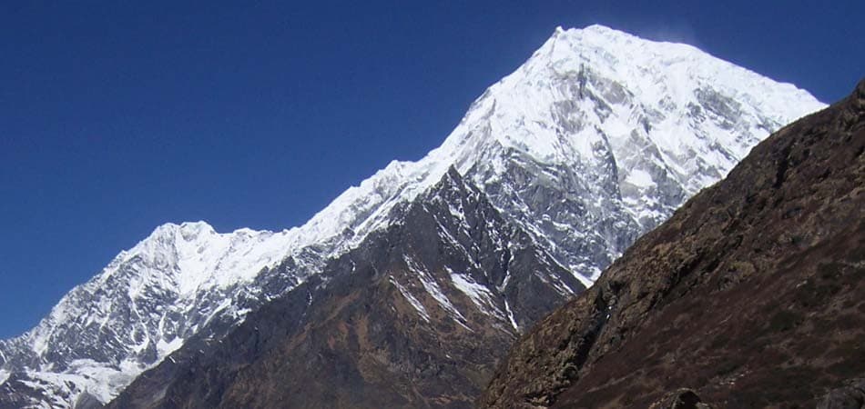 Trekkers in the remote Kharta valley