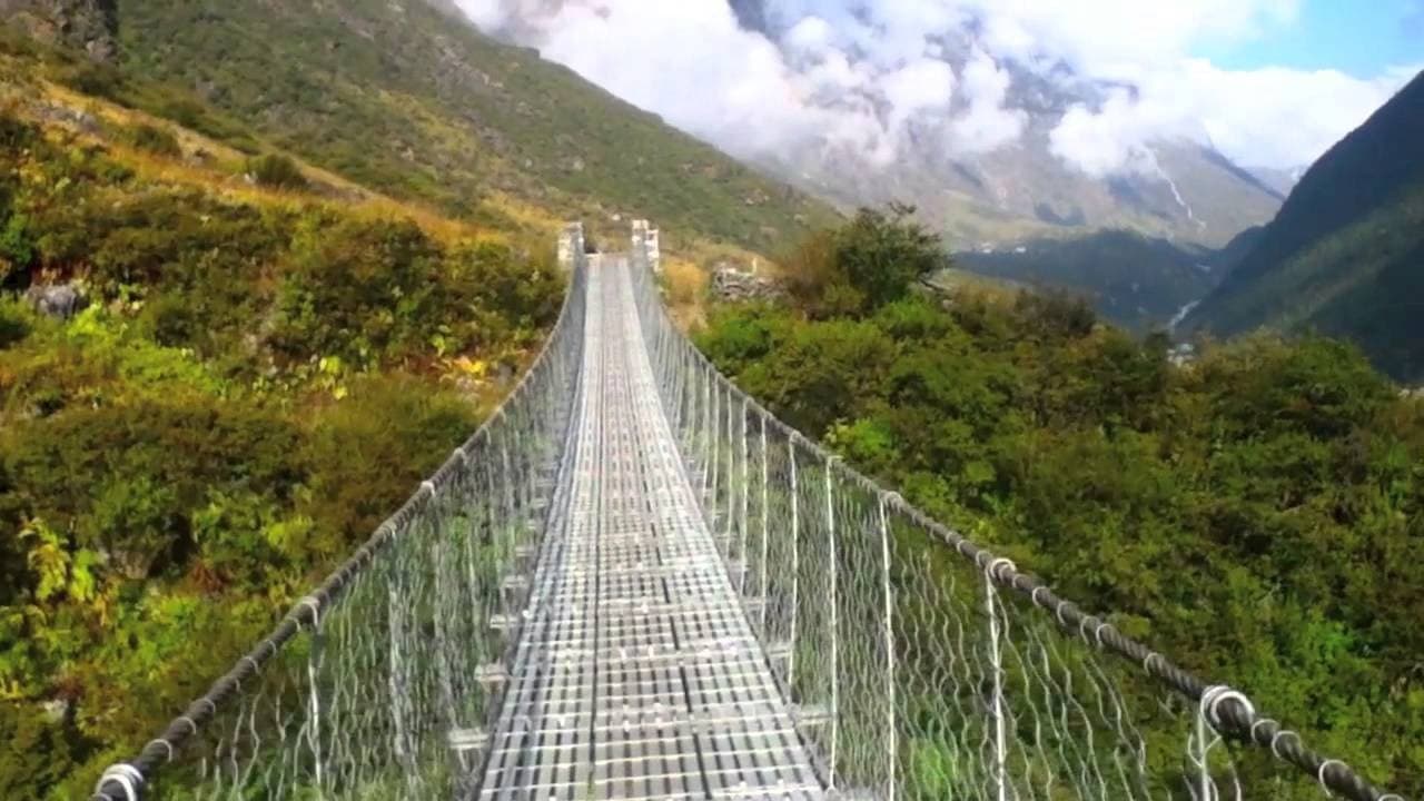 Mountain pastures in the Langtang region