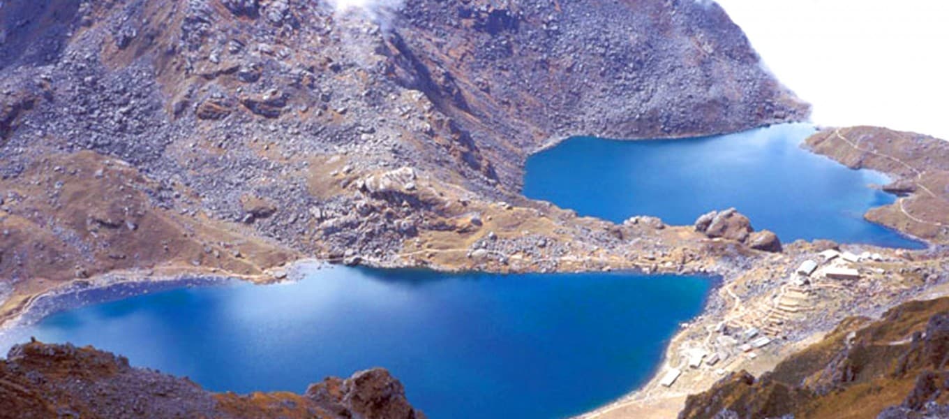 Mountain views in the Langtang region