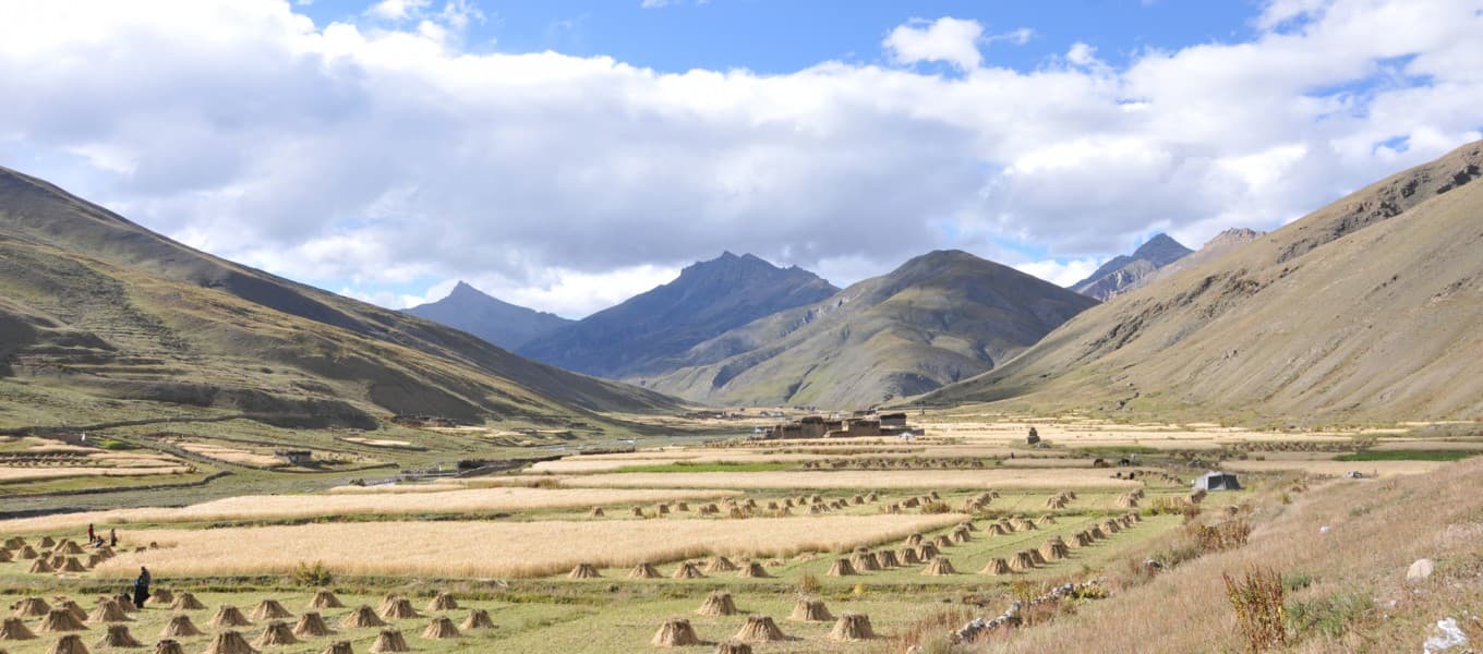 Rugged valleys of Lower Dolpo in west Nepal