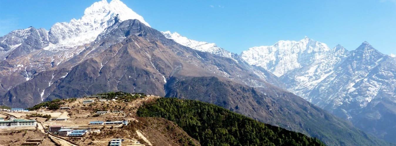 The Rolwaling valley below Gaurishankar