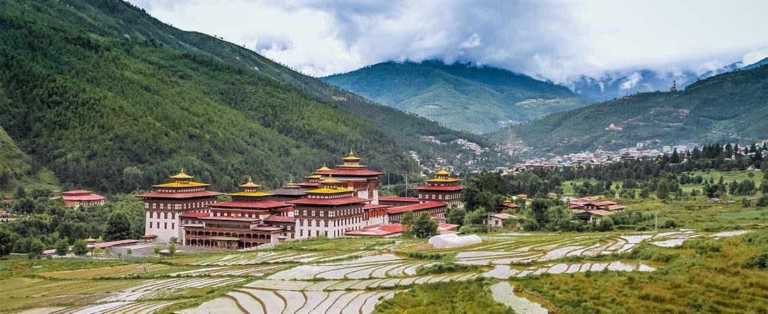 Thimphu, the capital of Bhutan